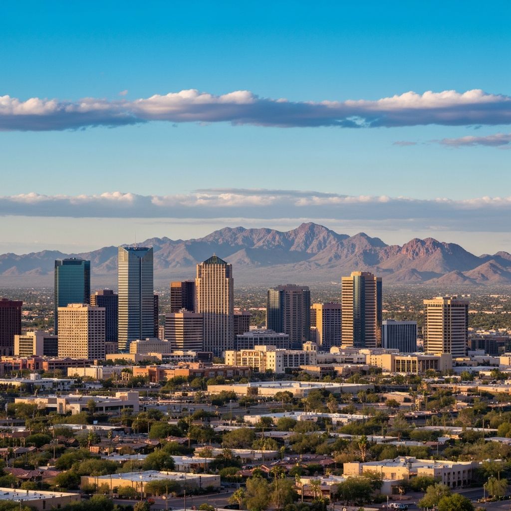 Phoenix skyline